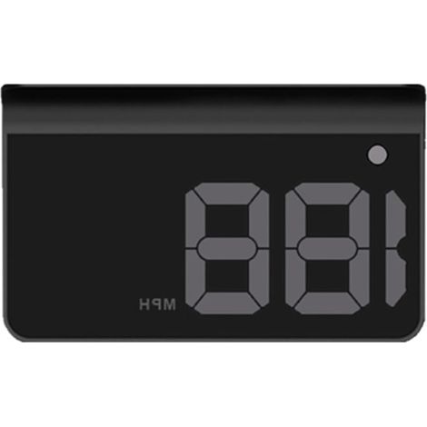 K1 HUD Affichage tête Haute GPS de Voiture Compteur Vitesse numérique Vitesse Universelle Projecteur Pare-Brise Jouer Appareils électroniques automatiques(Green Light MPH) (1/5)