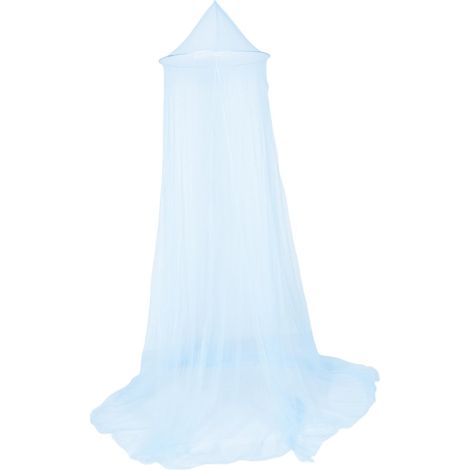 Moustiquaire ronde GANAZONO bleue en polyester, style princesse (1/5)