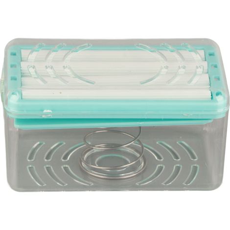 Boîte à savon multifonction avec plateau à bulles, étui économiseur de savon pour salle de bain, voyage et salle de sport