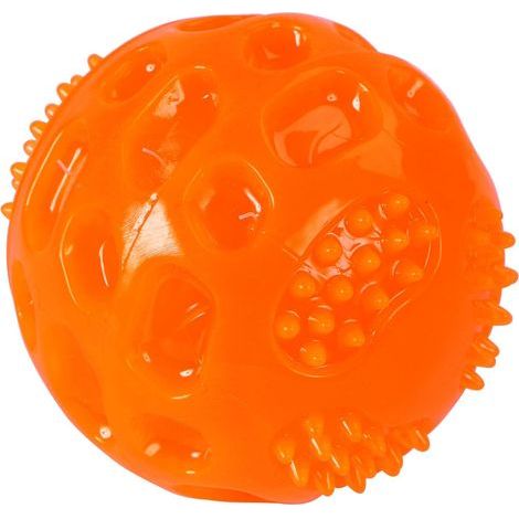 Squeaky Balle pour Chien Orange 2.95 inch