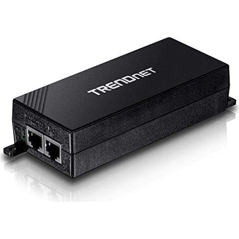 Injecteur PoE Trendnet TPE-115GI connexion réseau alimentation (1/5)