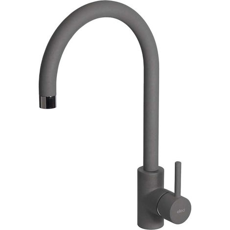 Elleci Cloud. Tipo di beccuccio: Standard, Colore del prodotto: Grigio, Materiale del rubinetto: Keratek. Altezza sopra la superficie di fissaggio (max): 37,2 cm, Distanza tra foro di fi... - MKKCLO99 (1/2)