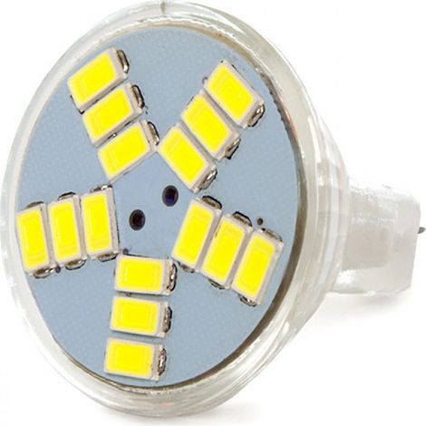Gu4 LED-Glühbirne 2,5 W 168 lm 3000 °K MR11 40.000 Std. [CA-MR11-GU4-2.5W-WW]