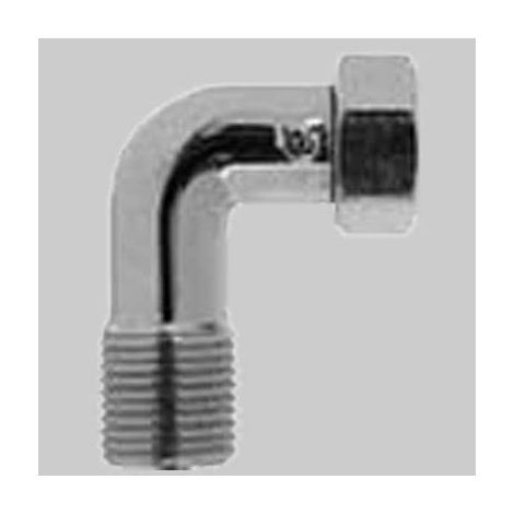 CURVETTA SCALDABAGNO 1/2x1/2 F Cromo MADE IN ITALY