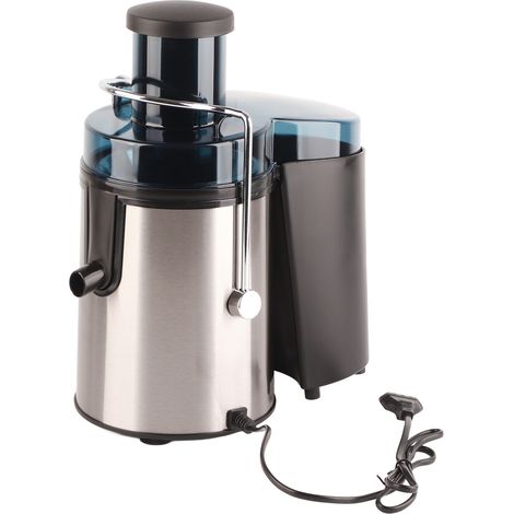 Extracteur de jus centrifuge en acier inoxydable 500 ml pour fruits et légumes entiers, 220 V UE (1/5)
