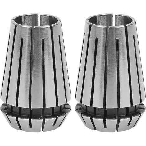 Lot de 2 Mandrin Pince ER20 13mm, Serrage de Précision pour Machine CNC, Fraiseuse ou Tour à Métaux (1/5)