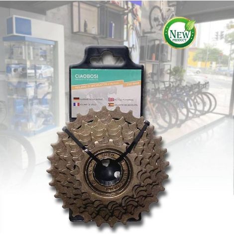TRADE SHOP - Volano 7 Velocità Per Bici Bicicletta Mtb Cassetta Pignoni 12-28t Ricambi Zx-9920 -