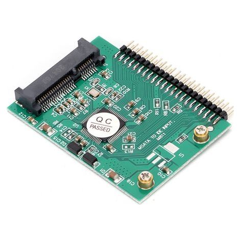 Adaptateur Mini MSATA vers SSD IDE PCI E 1,8 pouce 3,3 V 44 broches pour ordinateur portable (1/5)