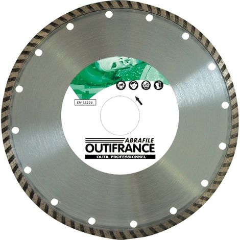 Disco diamantado de llanta continua Ø 125 x 22 mm Outifrance