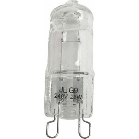 Osram – Ampoule halogène G9 40W – Lumière blanche chaude – Compatible avec fours Whirlpool, Electrolux, AEG, Samsung – Économie d'énergie (1/10)