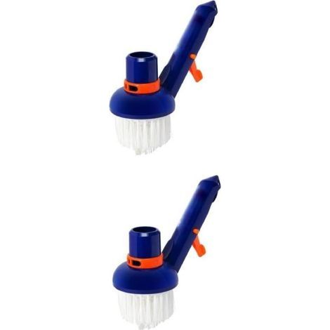 Petite tête d'aspiration de piscine avec brosse d'aspiration , accessoires de machine d'aspiration des eaux usées , nettoyage de l'eau domestique , accessoires de piscine extérieure (1/5)