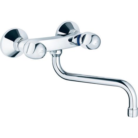 IDEAL STANDARD B2042AA Mitigeur mural pour cuisine Alpha, chrome (1/5)
