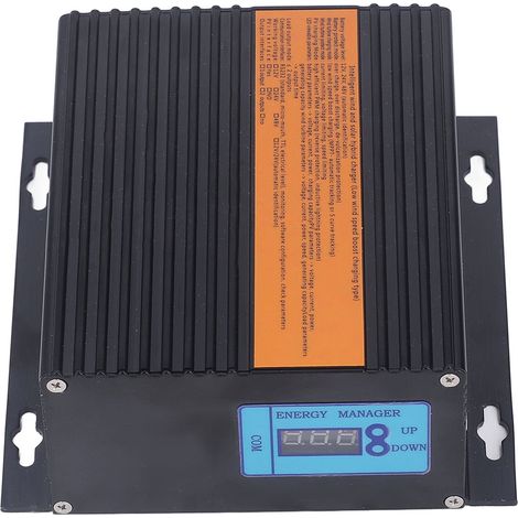 Regolatore ibrido solare/eolico MPPT impermeabile da 24 V 200 W con protezione multipla e supporto per la connessione inversa per sistemi off-grid (potenza eolica 800 W) (1/5)