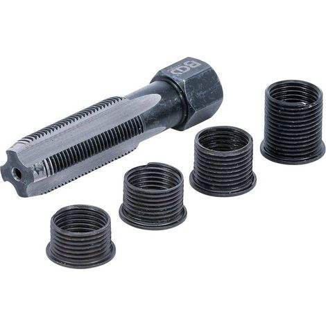 Kit de Réparation Filet de Bougies d Allumage M14 x 1,25 mm - 5 pcs - Réparation Facile et Durable - D-Work