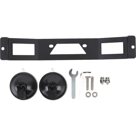 Kit d'Installation de Satellite pour Mini avec Socle et Ventouses - Support Auto RV Bateau en Aluminium Alloy Adjustable Résistant aux Intempéries (1/5)