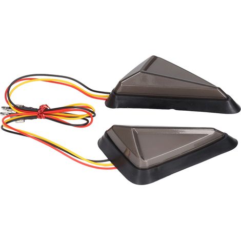 Lot de 2 clignotants LED encastrés universels pour moto (1/5)