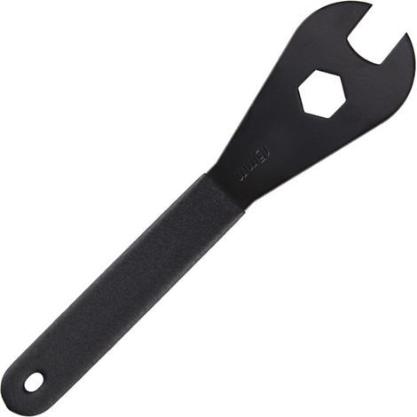 Lntyq Portable Hub Cone Spanner Headset Clé Axe De Broche Outil De Réparation De Vélo De Vélo Outil De Réparation De Vélo Clé De Réparation Noir Pour Vélo De Montagne Vélo Pliant Véhicules(15mm) (1/5)