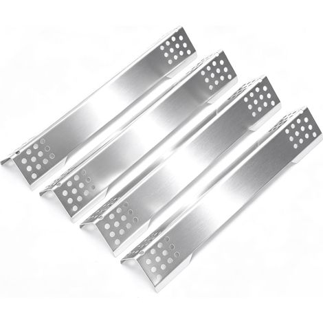 Lot de 4 cache-brûleurs, 40,2 cm, en acier inoxydable, pour Videro G2, G4, G6, Sansibar, séries 1,0 mm, pour Videro G3, G3-S, G3-S Nero, Vario+ (1/5)