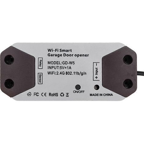 Interrupteur intelligent WiFi pour porte de garage EWelink, contrôleur de porte de garage, application de contrôle à distance, aucun hub requis (1/5)