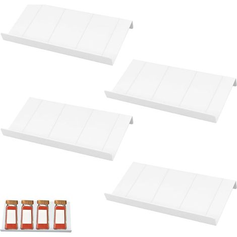 Étagère à épices avec tiroir et échelle - Gain de place pour la cuisine et le bar - Patchworkable - 4pièces (1/5)