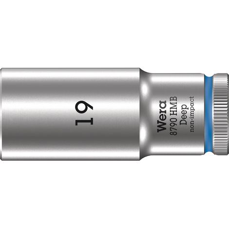 Llave de vaso larga con arrastre de 3/8 8790 HMB Deep 190 - Wera (1/5)
