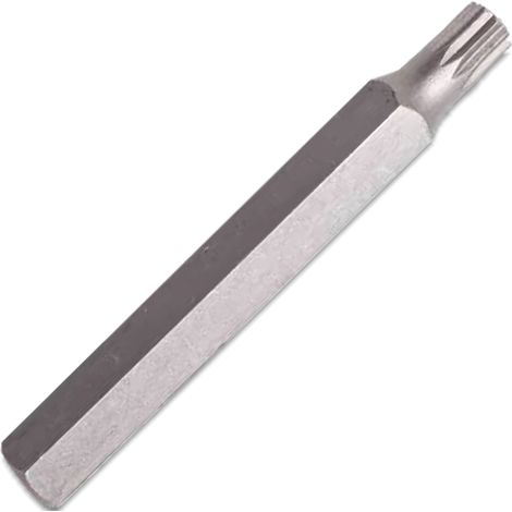 Broca ROCKFORCE 10 mm SPLINE M14x75 mm acero CR-V