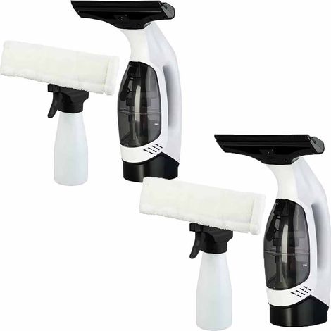 Aspirateur de vitres électrique sans fil – Aspirateur rechargeable – Nettoyeur de vitres en plastique léger pour vitres, miroirs, carrelages, douche et voiture (1/5)