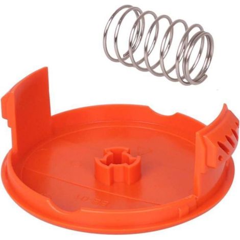 Embouts De Bobine - Ressorts De Rechange - Pour Coupe-Bordures - Lot De 4 + 4 (1/4)