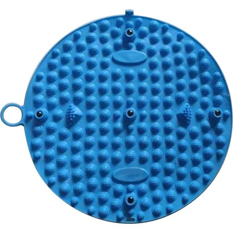 2-delige Voetmassage Matten, Handmatige Voetmassager, Plantaire Reflexotherapie Kussen, Voetdruk Matten voor Tenen (Blauw) (1/5)