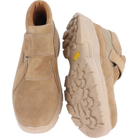 Chaussures de sécurité pour hommes, résistantes au feu et à la chaleur, semelle isolante, toutes saisons, pointure 41, kaki, type 05 (1/5)