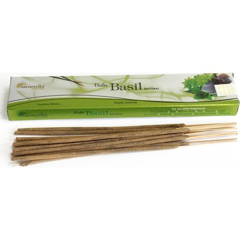 Bâtons d'encens védiques - Basilic- Vendu par 1 (1/3)