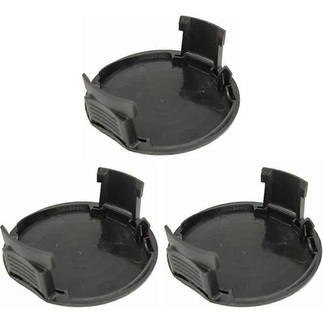 Lot de 3 capuchons de bobine WA0037 pour tondeuses à gazon Worx WG184, WG190, WG191 et WG168 (1/5)