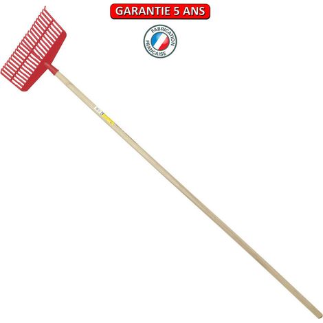 OUTILS PERRIN Balai à gazon polymere 39 cm manche 1,65 m (1/2)