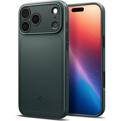 Funda Spigen Thin Fit MAG MagSafe para iPhone 17 Pro (verde) (1/5)