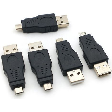 USB-auf-Micro-USB-Stecker-Handyladeadapter, kompatibel mit allen USB-Steckern. (1/4)