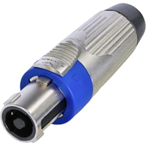 Neutrik NLT4FXX Stecker Silber, Blau 1 St.