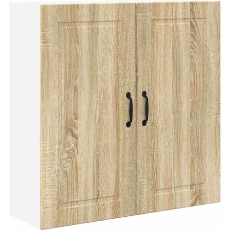 Meuble mural de cuisine，Armoire de cuisine avec porte Chêne Sonoma 80 x 31 x 80 cm CFW44762 (1/5)