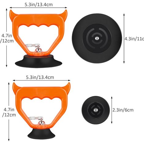 Zoternen Auto-Dellenzieher, 2er-Pack, leistungsstarkes Entfernungsset, Survers Tup Peuter Repair für Reparatur, Glas, Bildschirm, bewegliche Objekte (1/5)