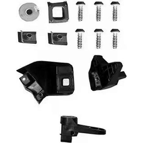 Reparatursatz für Frontscheinwerferhalterung RS Mount, kompatibel mit Mercedes-Benz GLS, GL, ML-Klasse W166 350, 400 (2011–2015), Teilenummer A1668200514, LJXLGV (1/5)