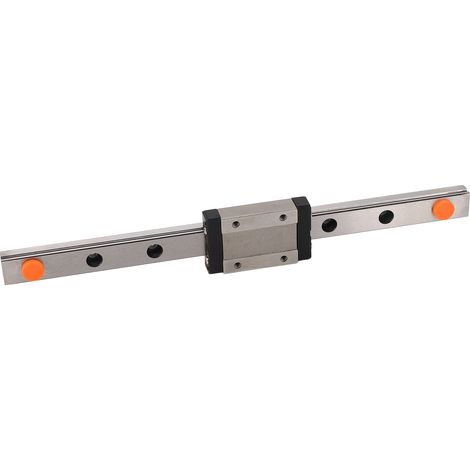 Rail linéaire 3D imprimante, bloc coulissant roulement, guide linéaire haute vitesse, faible bruit, chariot de glissière, kit axe linéaire précision. (1/5)