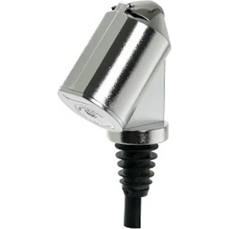 Dosificador "Bottle Master 3000", para botellas de 0,5 - 1,5 litros, con pico, cromado, Počet porcií: 40 ml (1/2)