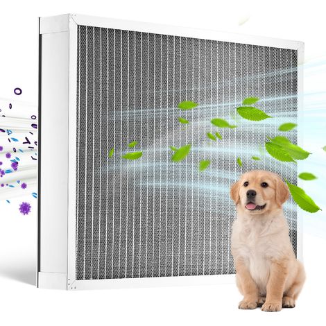 VEVOR Aluminium Luftfilter, 492x619x91 mm, Filter Ersatz, waschbarer & wiederverwendbarer Aluminium-AC/HVAC-Ofenfilter, MERV 8, lange Lebensdauer, gesünderes Zuhause oder Büro (1/5)