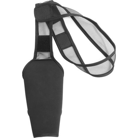 Verstellbare und atmungsaktive Kniebandage aus weichem Neopren für Hunde, Ellenbogenbandage zur Schmerzlinderung, Größe M (1/5)