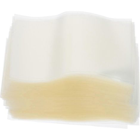 400 Stück Haushalts-Heißsiegelbeutel, staubdichte Schrumpffolie, transparente Siegelfolie-6.5X4.5X0.2CM (1/3)