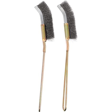 Pcs Bird Cage Cleaning Brush Long Handle Feeder Cage Wire Brush Cleaner Easy To Clean Bird Parrot Pet Cage Brush Accessories 23X3 Cm