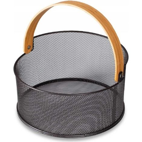 Cesto di frutta e pane Husla Brown 73946 (1/2)