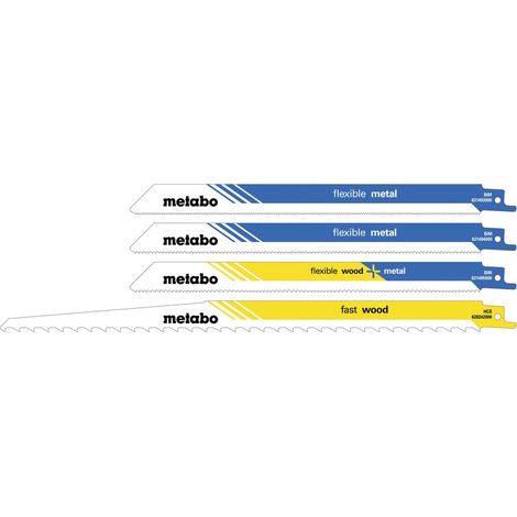 METABO Säbelsägeblatt-Set "wood+metal" 20-teilig (628533000) (1/3)