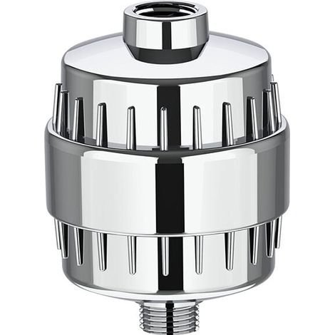 34 Stage Vitamin C Shower Filter for Hard Water - Water Softener Shower Head Filter with Replaceable Multi-Stage Filter Cartridge to Remove Chlorine and Heavy Metals MUMU (1/4)