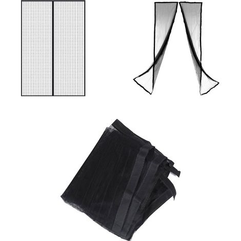 Zanzariera Magnetica Anti Zanzare Mosche A Tenda 240x140 Cm Per Porte Finestre