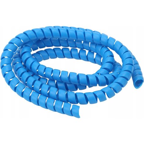 Gaine de tuyau spiralée bleue WN12 10-13 mm
